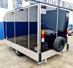 1986 BOX TRAILER CUSTOM TRAILOR