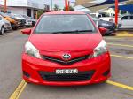 2012 Toyota Yaris Hatchback YRS NCP131R